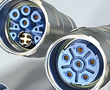 Коннекторы HARTING Han M23 Power обеспечивают высокую токовую нагрузку